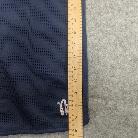 Nike vintage capri 3/4 Mesh, Gym, Yoga, Athletic, Sports Pants - Navy/Purple XL - Picture 6 of 9